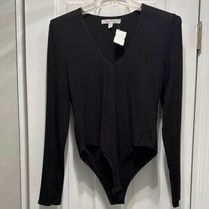 Black Long Sleeve Bodysuit